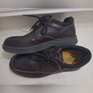 Earth Spirit Rich Brown Leather Derby Men's Size 8.5W Pre'owned